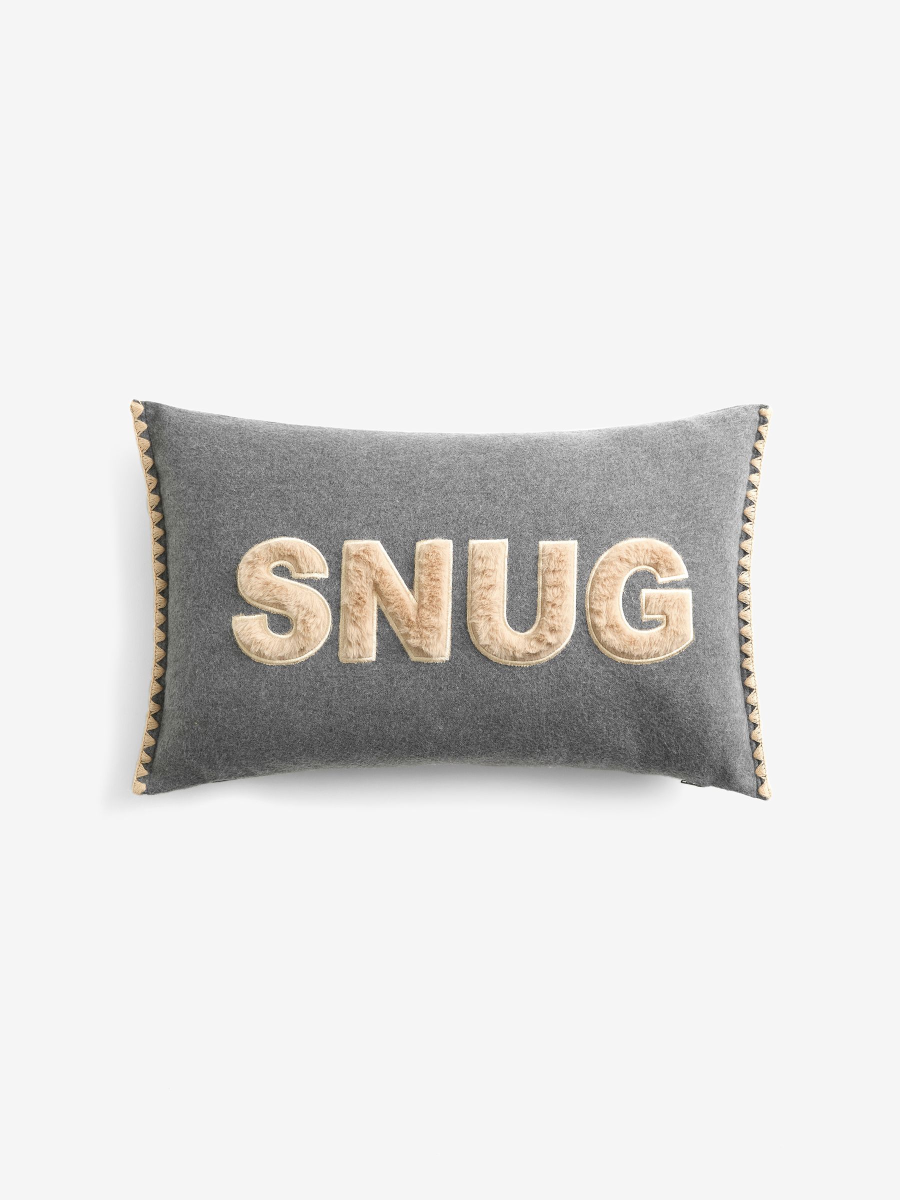 Slogan cushion top