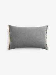 Grey Snug Slogan Cosy Oblong Cushion - Image 3 of 3