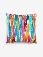 Multi Bright 50 x 50cm Galloway Velvet Cushion - Image 2 of 4