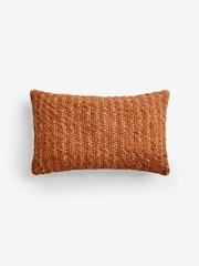 Orange Marla Wool Cushion - Image 3 of 5