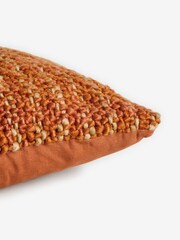 Orange Marla Wool Cushion - Image 5 of 5