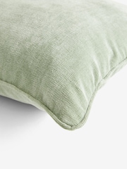 Green 40 x 59cm Soft Velour Cushion - Image 5 of 5
