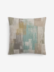 Green Abstract Printed Cushion - Image 4 of 5