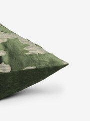 Sage Green 50 x 50cm Galloway Velvet Cushion - Image 4 of 4