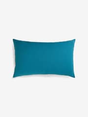 Blue Quinn Velvet Cushion - Image 4 of 5
