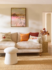 Orange Pumpkin Bobble Cushion - Image 5 of 9