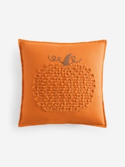 Orange Pumpkin Bobble Cushion - Image 7 of 9