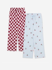 Simply Be Pretty Secrets Pyjamas Bottoms 2 Pack - Imagen 5 de 5
