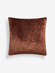 Orange 59 x 59cm Camilla Chenille Cushion - Image 3 of 5