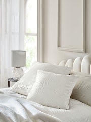 Natural 59 x 59cm Madison Velvet Cushion - Image 2 of 6