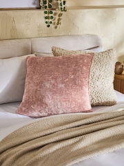Pink Camilla Chenille Cushion - Image 1 of 5