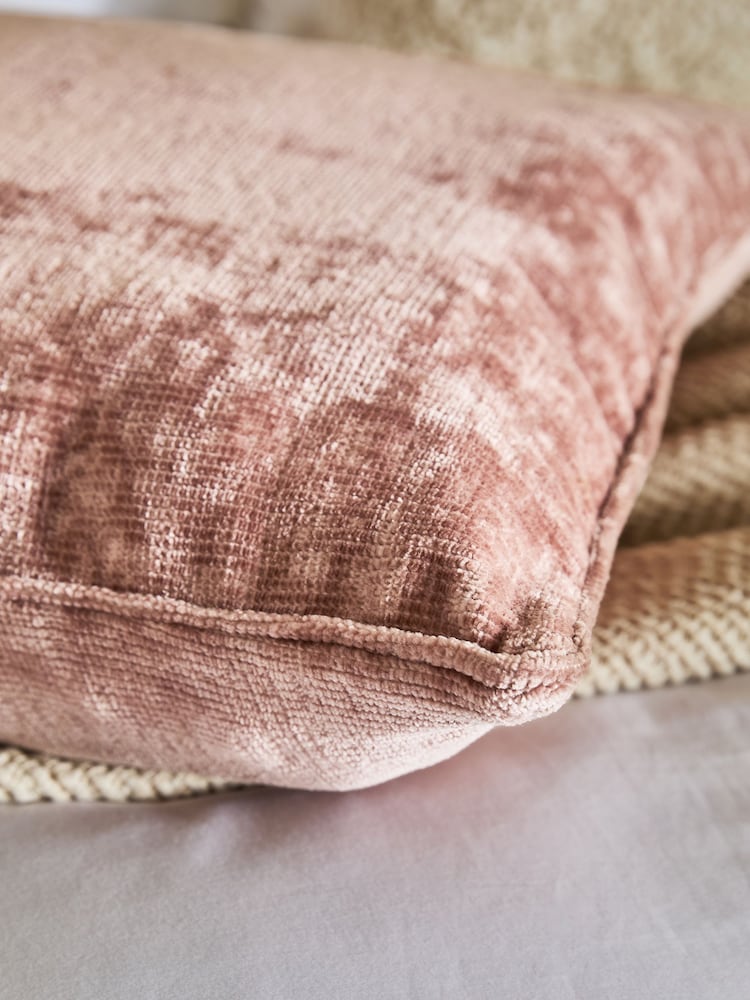 Pink Camilla Chenille Cushion - Image 2 of 5