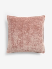 Pink Camilla Chenille Cushion - Image 4 of 5