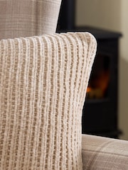 Natural Nellie Chunky Chenille Cushion - Image 2 of 4