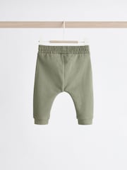 Khaki Green Baby Top And Joggers Set - Image 6 of 15