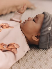 Neutral Bear Baby Sweatshirt And Leggings 2 Piece Set - Image 13 of 13