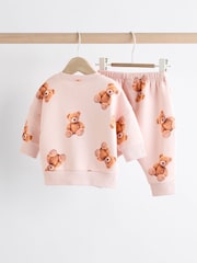 Neutral Bear Baby Sweatshirt And Leggings 2 Piece Set - Image 2 of 13