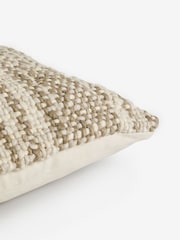 Natural Marla Wool Cushion - Image 5 of 5