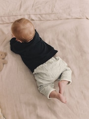 Black/White Bear Baby Sweatshirt and Joggers Set - Image 4 of 16
