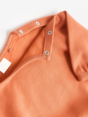 Dusty Orange Baby Sweatshirt And Leggings Set - Image 11 of 12
