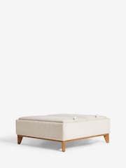Tweedy Plain Light Natural Hayden Storage Large Coffee Table - Image 7 of 12
