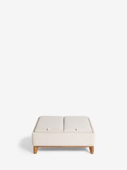 Tweedy Plain Light Natural Hayden Storage Large Coffee Table - Image 9 of 12