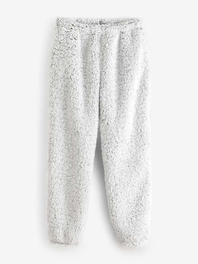 DKNY Sherpa Fleece Hoodie and Jogger Lounge Pyjamas Set - صورة 3 من 3