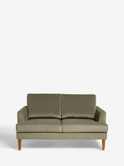Soft Velvet Sage Green Murphy Compact 2 Seater Sofa In A Box - Image 3 of 9