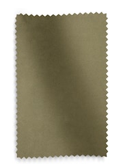 Soft Velvet Sage Green Bronx Frame Emmett Ribbed Wooden Accent Chair - Image 10 of 10