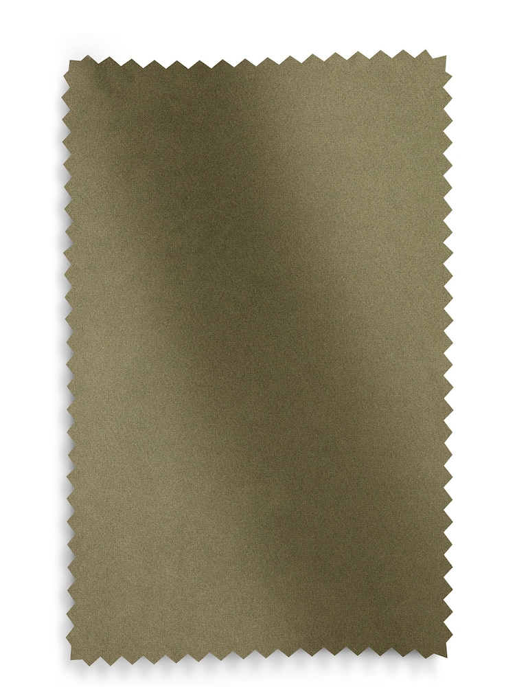 Soft Velvet Sage Green Bronx Frame Emmett Ribbed Wooden Accent Chair - Image 10 of 10