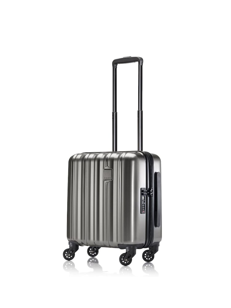 Tripp Silver Retro II Cabin Underseat 4W 45cm Suitcase - Image 2 of 4