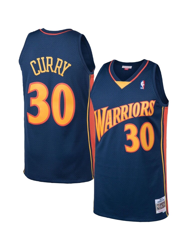 Fanatics Gold NBA Golden State Warriors Stephen Curry 2009 Hardwood Classics Road Swingman Jersey - Image 1 of 4