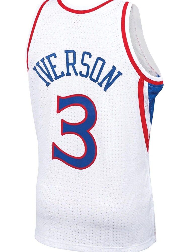 Fanatics White Philadelphia 76ers Allen Iverson 1996 Swingman Jersey - Image 3 of 3 Fanatics White Philadelphia 76ers Allen Iverson 1996 Swingman Jersey - Image 3 of 3