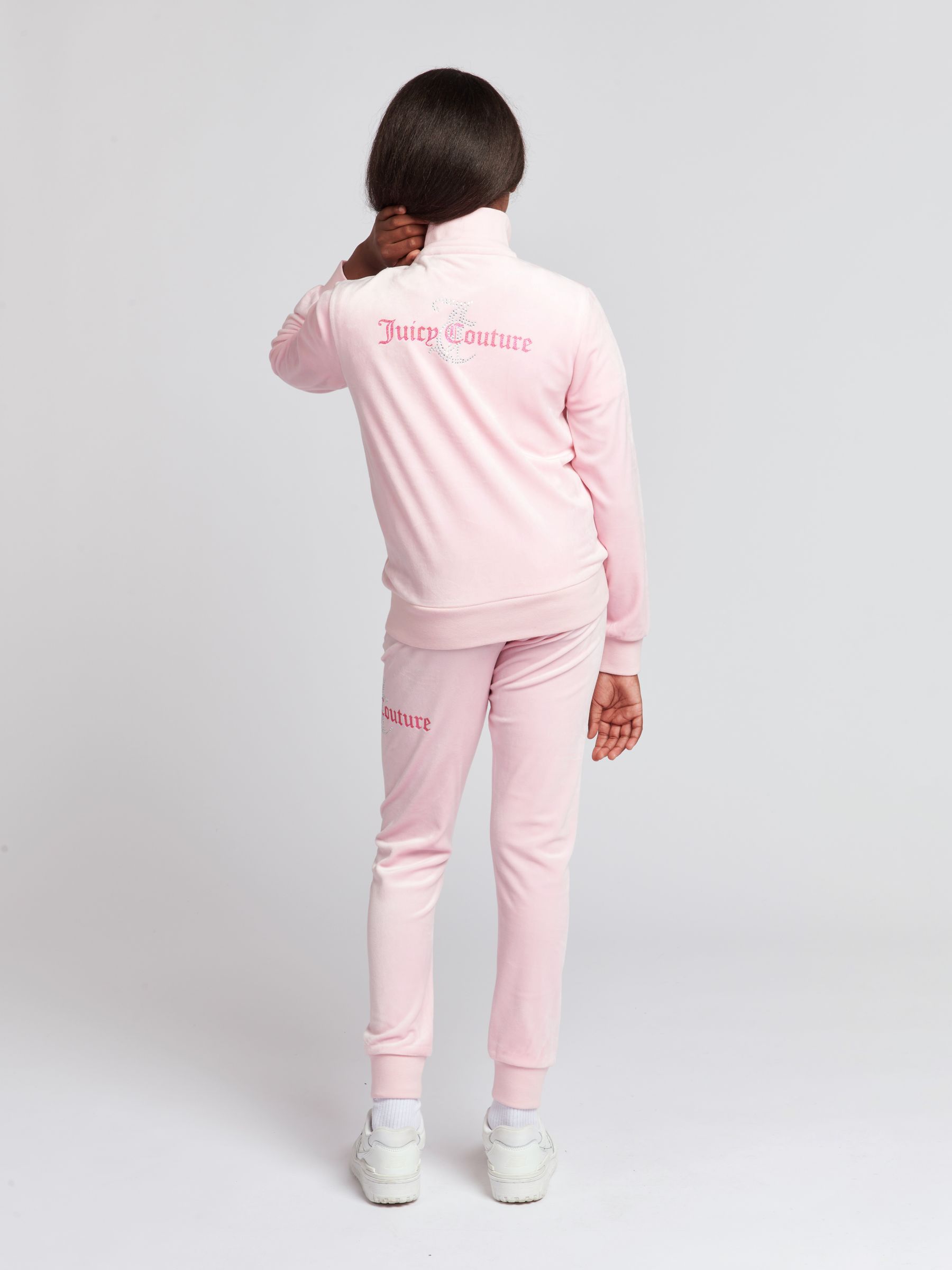 Pink skinny joggers best sale