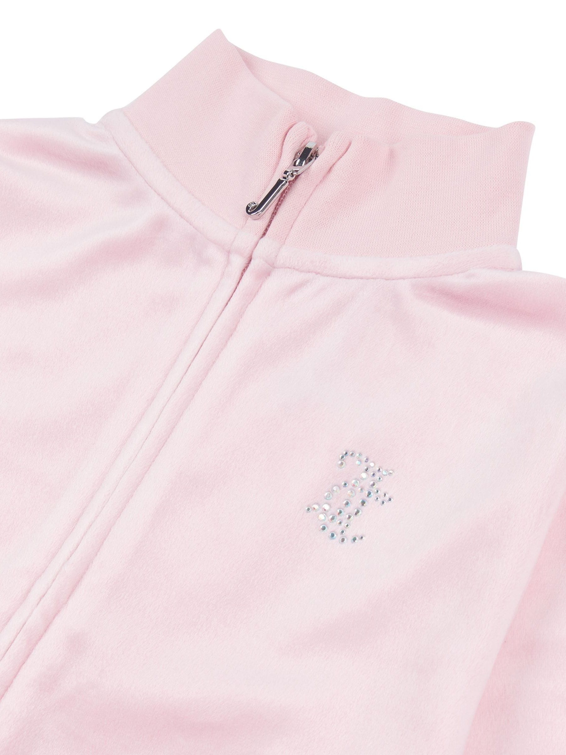JUICY COUTURE OG Bling Womens Zip-Up Hoodie - BLACK | Tillys