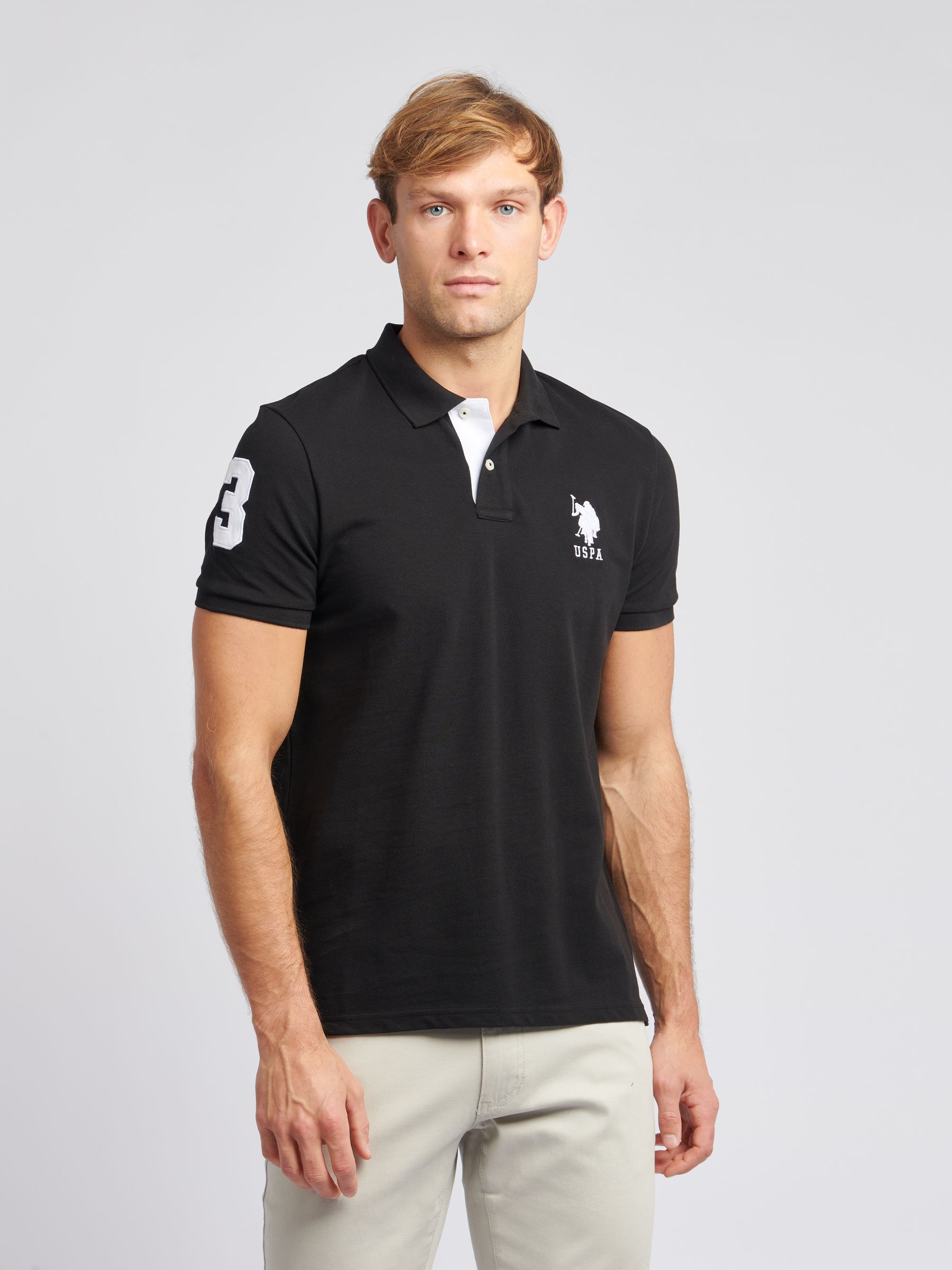 Uspa black shirt on sale