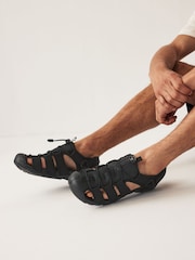 Black EDIT Fisherman Sandals - Image 2 of 6