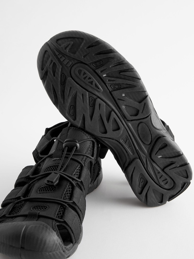 Black EDIT Fisherman Sandals - Image 6 of 6