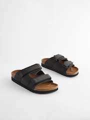 Black Edit Leather Mules - Image 2 of 7