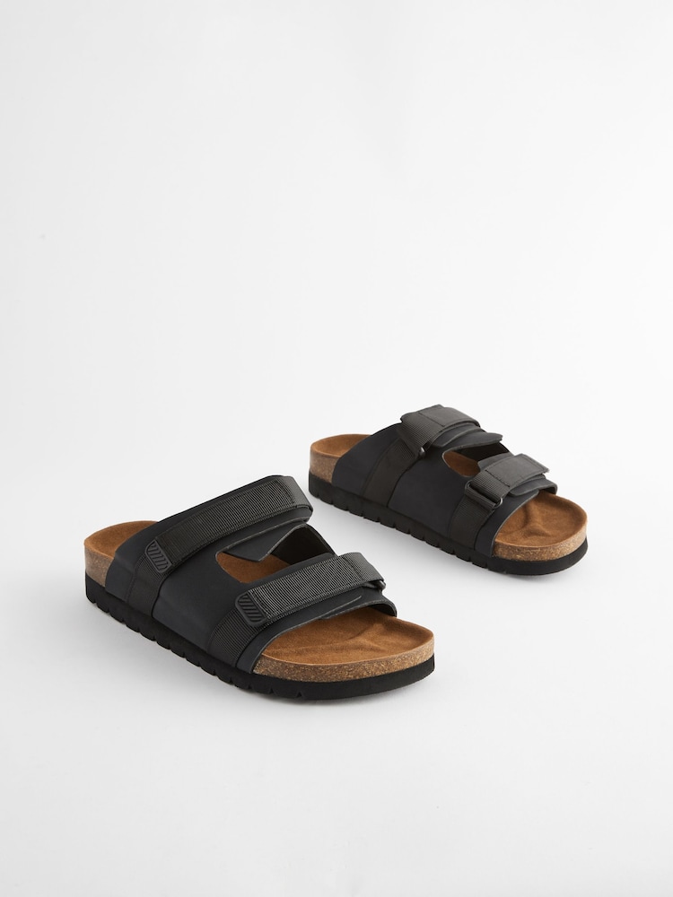 Black Edit Leather Mules - Image 2 of 7