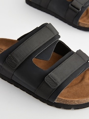 Black Edit Leather Mules - Image 4 of 7