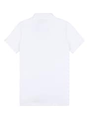 U.S. Polo Assn. White Regular Fit Pique 100% Cotton Polo Shirt - Image 7 of 8