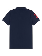 Темно-синий - US Polo Assn. Мужская футболка-поло классического кроя из 100% хлопка пике Player 3 - Image 6 of 8