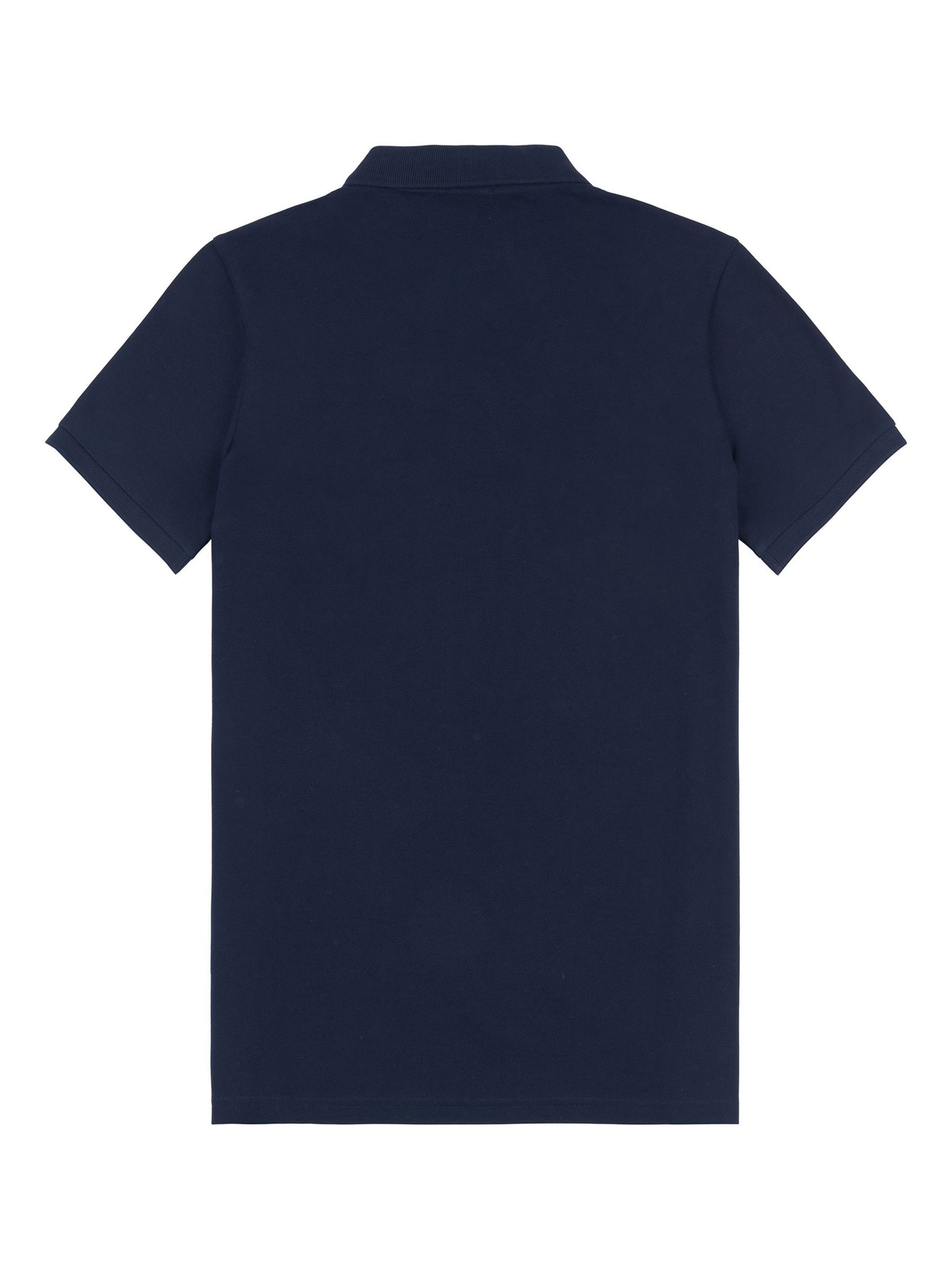 Navy polo button down outlet
