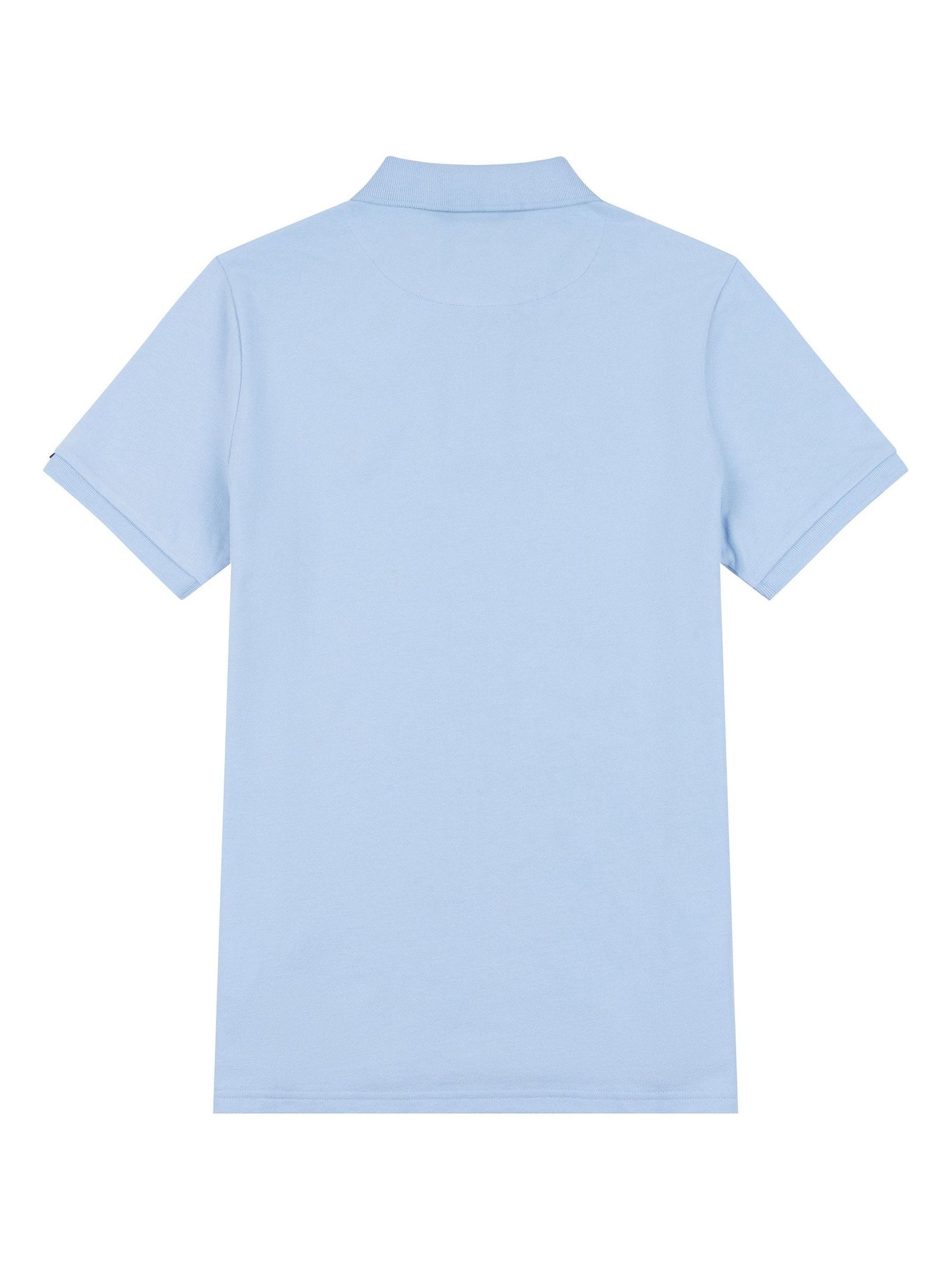 Buy U.S. Polo Assn. Light Blue Regular Fit Pique 100% Cotton Buy U.S. Polo Assn. Light Blue Regular Fit Pique 100% Cotton