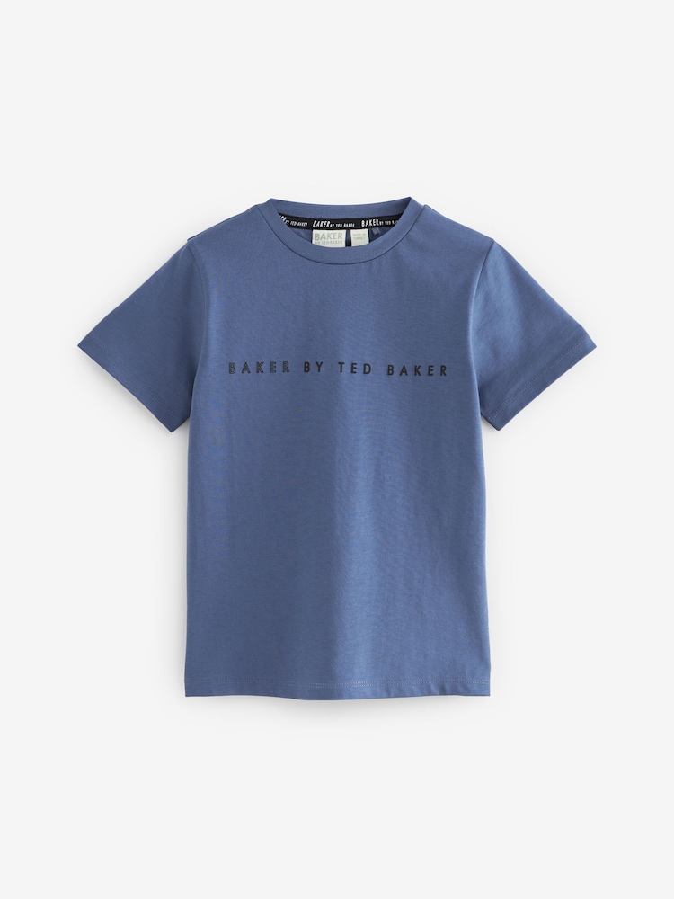 Baker by Ted Baker 100% Cotton T-Shirt - Image 1 of 4