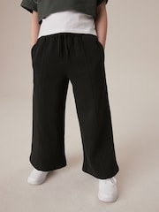 Black Wide Leg Joggers (3-16yrs) - Image 1 of 1