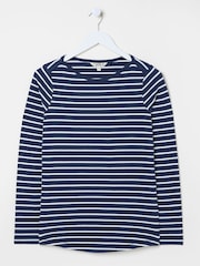 FatFace Breton Blue T-Shirt - Image 5 of 5
