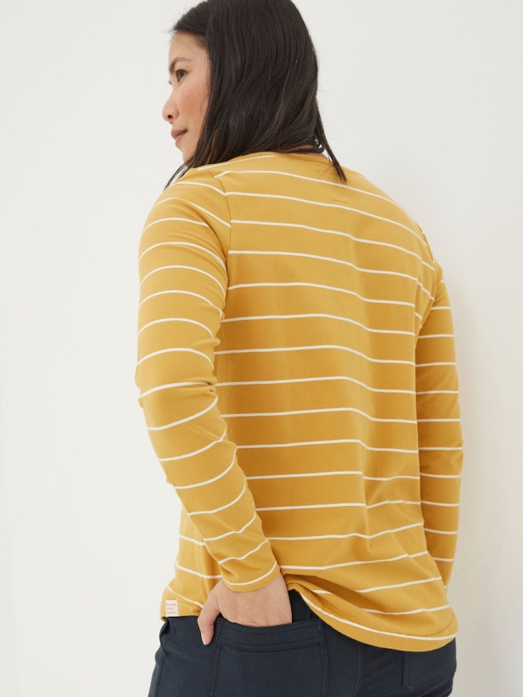 FatFace Yellow Top - Image 2 of 4 FatFace Yellow Top - Image 2 of 4