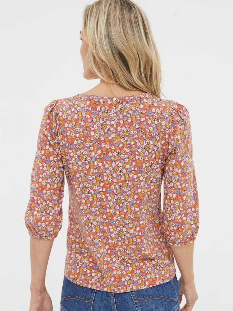 FatFace Gradient Floral Top - Bild 2 von 5